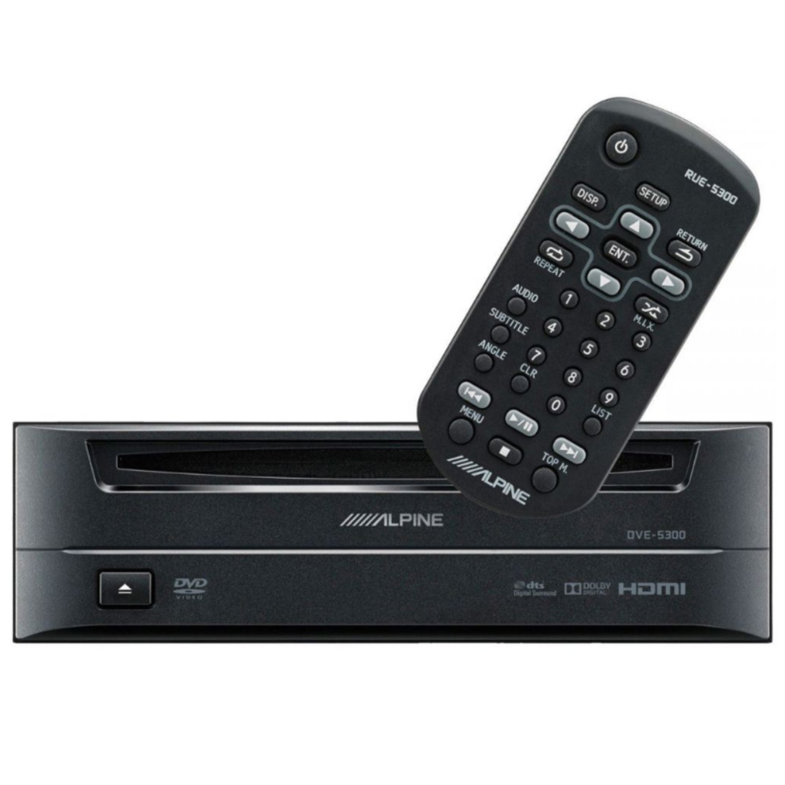Alpine DVE-5300 - Single Din Car CD DVD MP3 HDMI DivX Player
