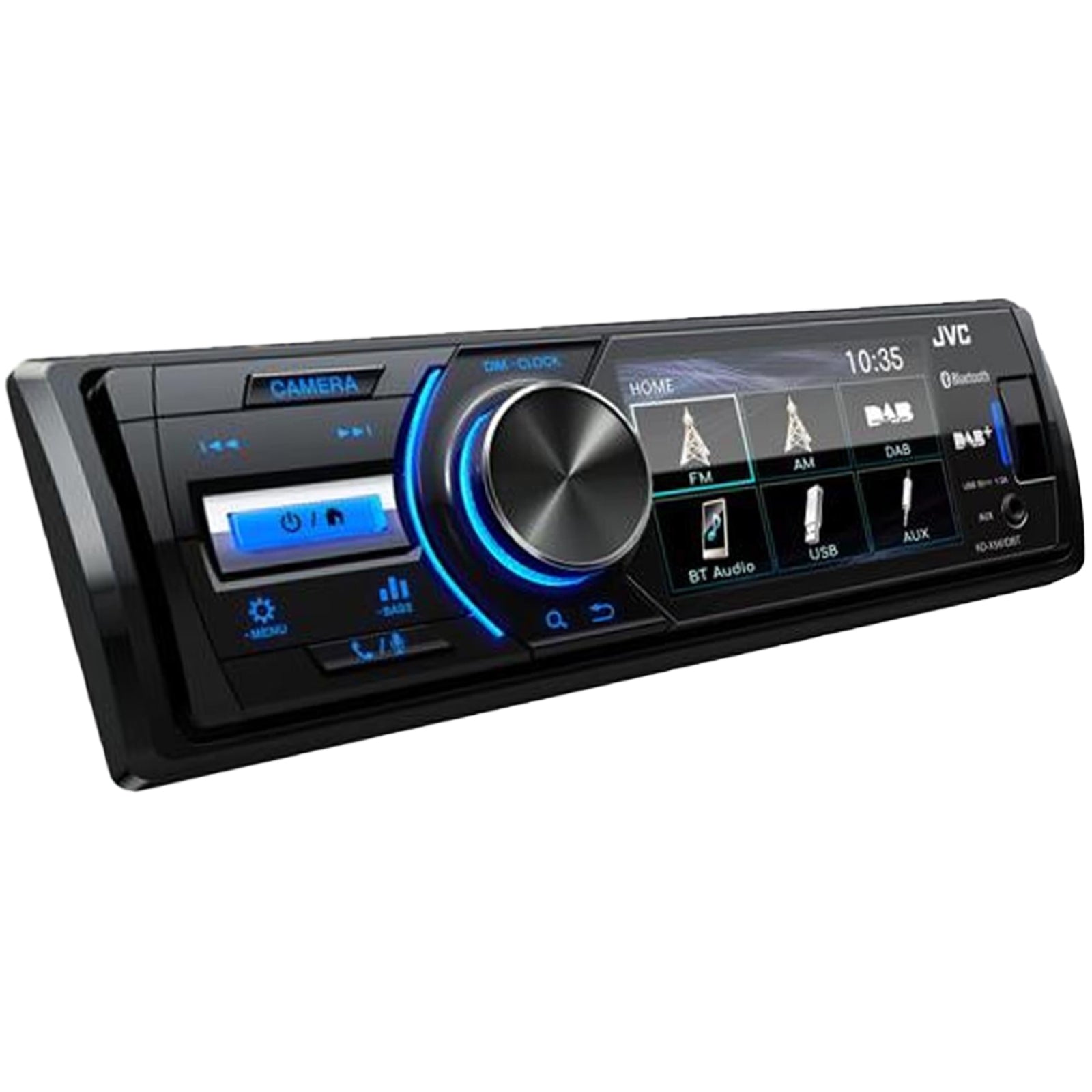JVC KD-X561DBT 3" Screen Bluetooth DAB Reversing Camera Input USB AUX Car Stereo