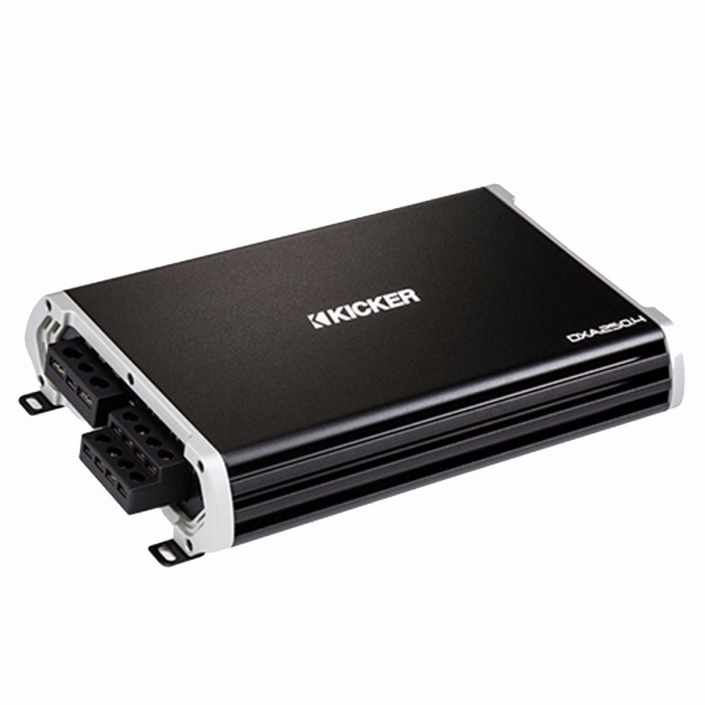 Kicker DXA250.4 - 250 Watts 4 Channel Class D Full-Range Car Amplifier