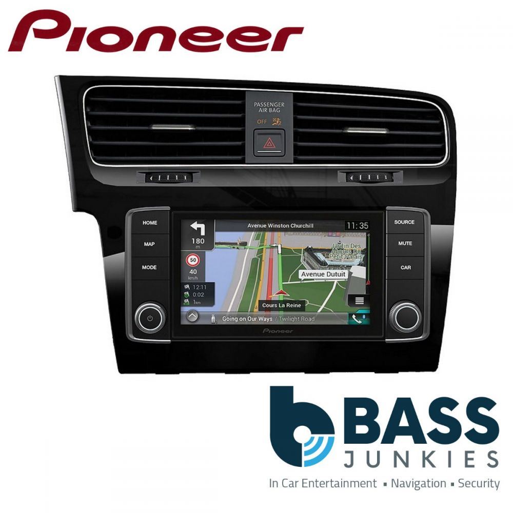 Pioneer AVIC-EVO1-G72-QYI Volkswagen Golf VII 7" Navigation Apple Car Play Android Auto DAB Bluetooth Car AV Screen