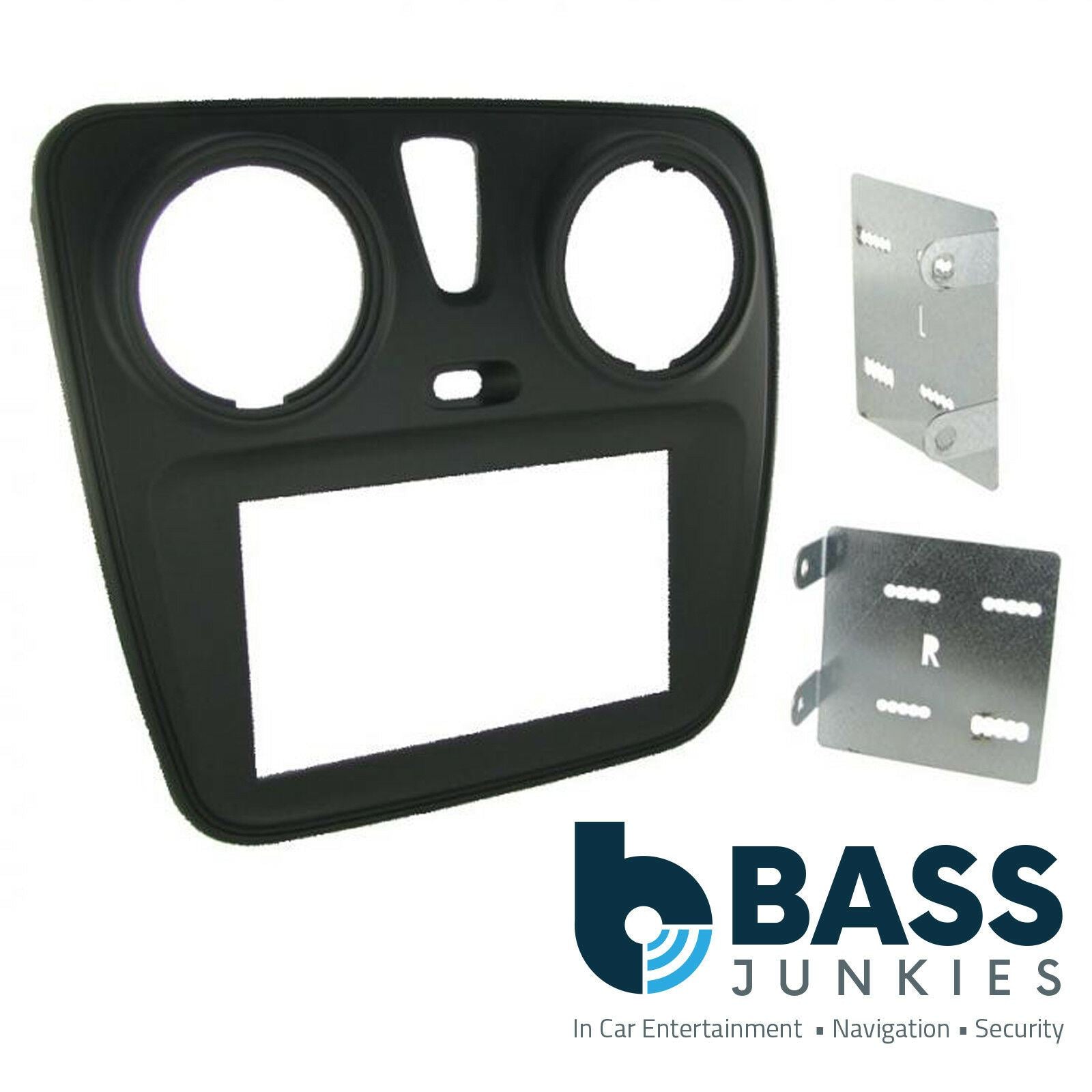 Connects2 CT23DC07 Dacia Car Stereo Double Din Fascia Panel & Cage Kit