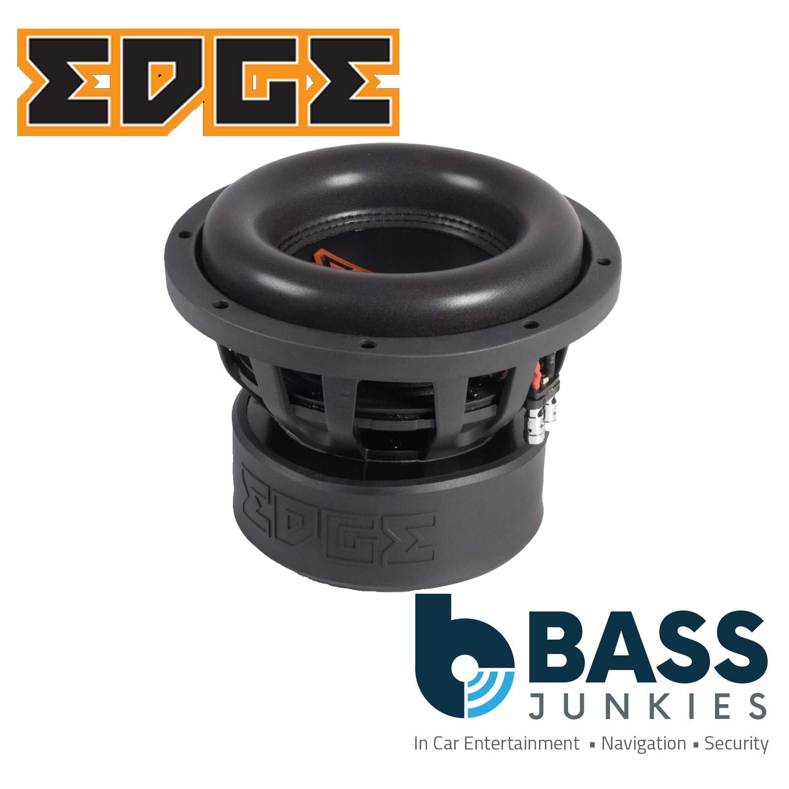 Edge EDX10D2-E3 - 10" 25cm 3500 Watts Dual 2 Ohms SPL Car Sub Subwoofer
