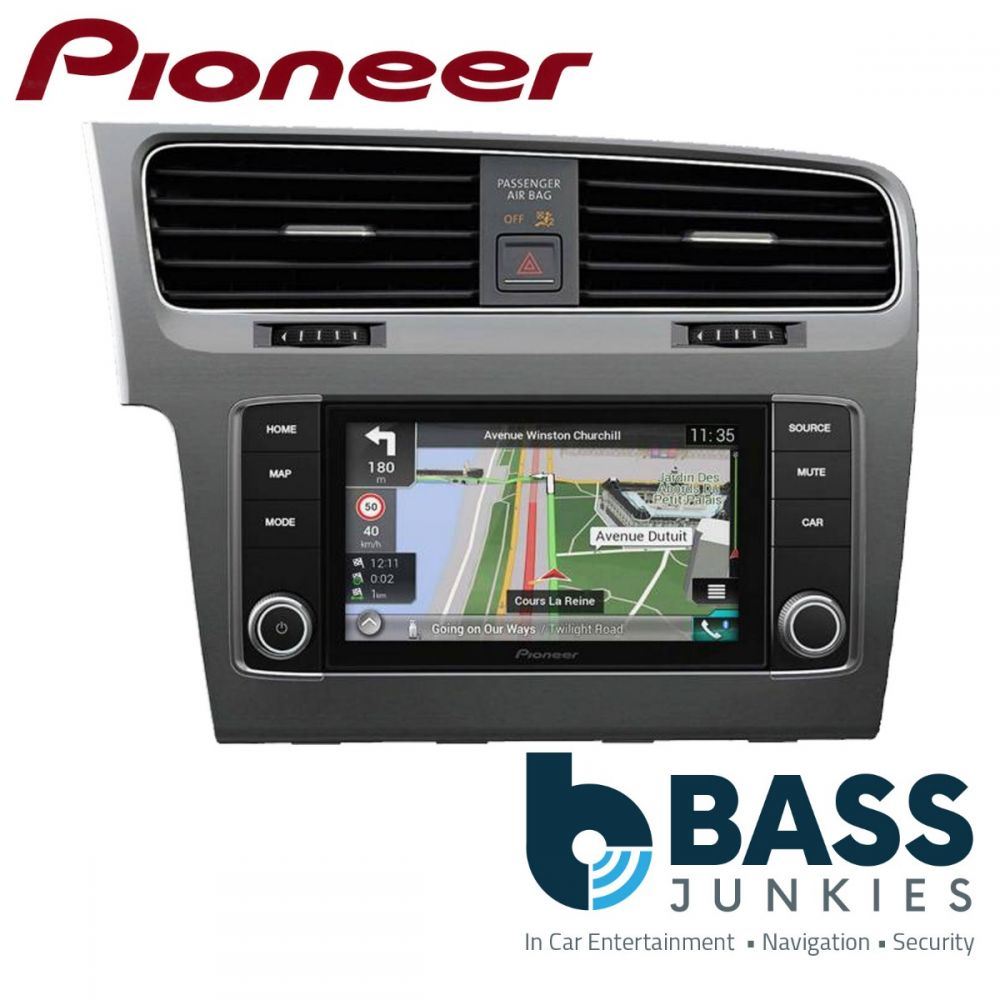 Pioneer AVIC-EVO1-G72-BBF Volkswagen Golf VII 7" Navigation Apple Car Play Android Auto DAB Bluetooth Car AV Screen
