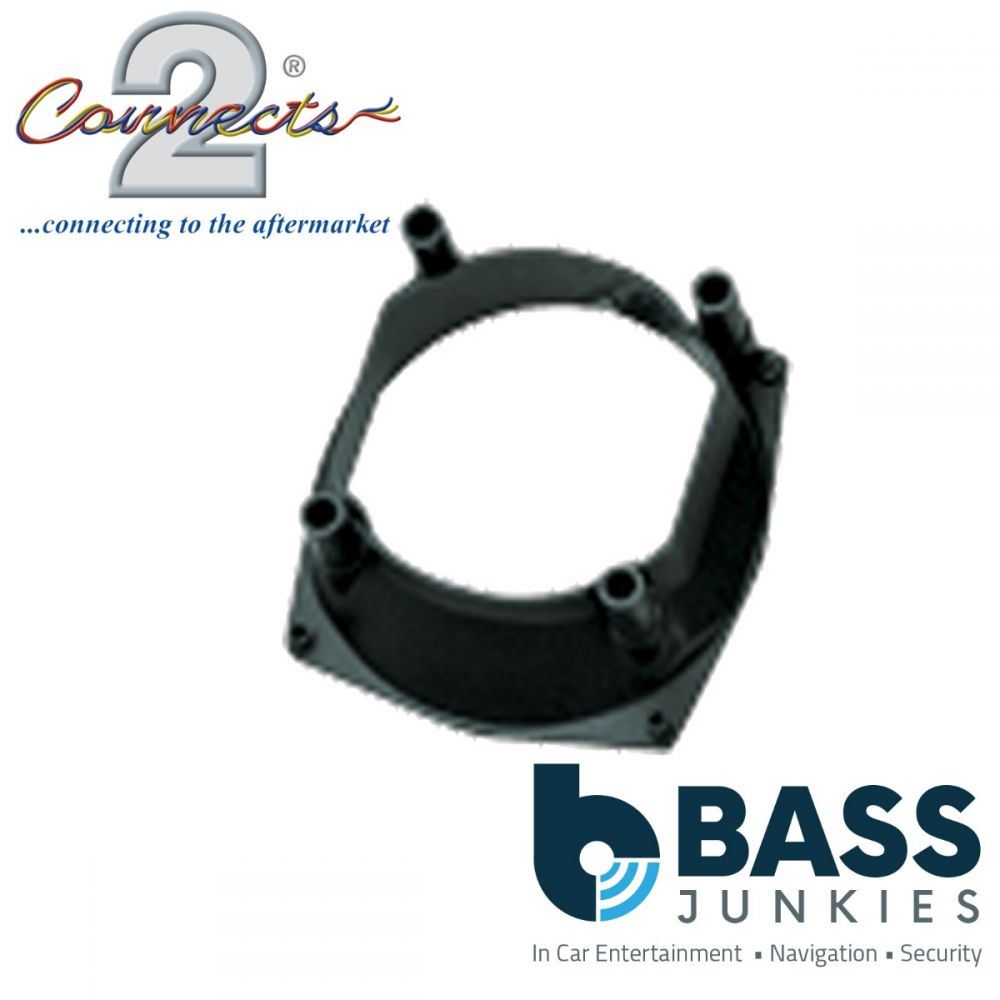 Connects2 CT25RT01 - Renault Clio 1990 - 1998 130mm 5.25" Rear Side Shelf Speaker Adapter Brackets