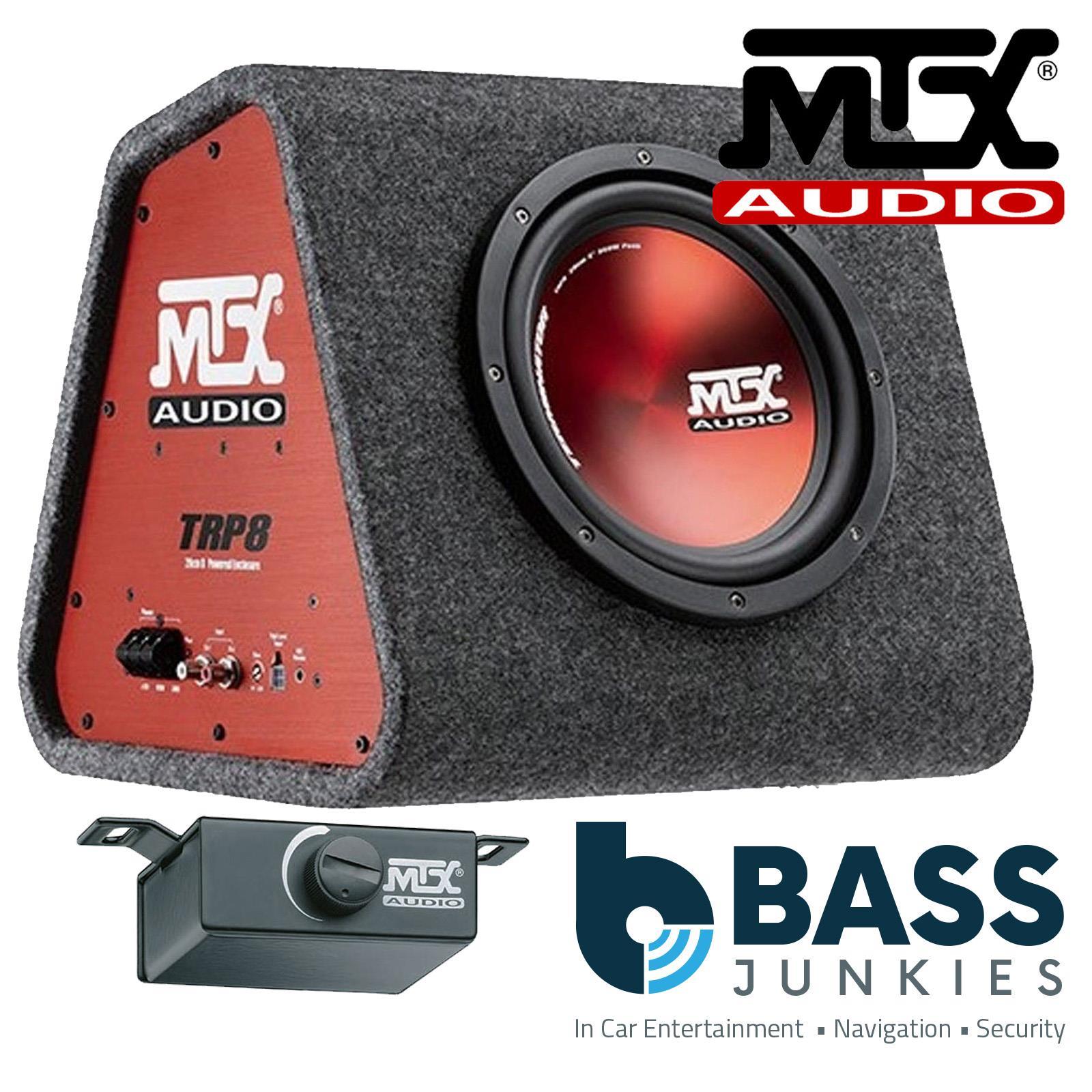 MTX TRP8 - Terminator 8" 20cm 360 Watts Car Amplified Powered Vented Bass Box Enclosure
