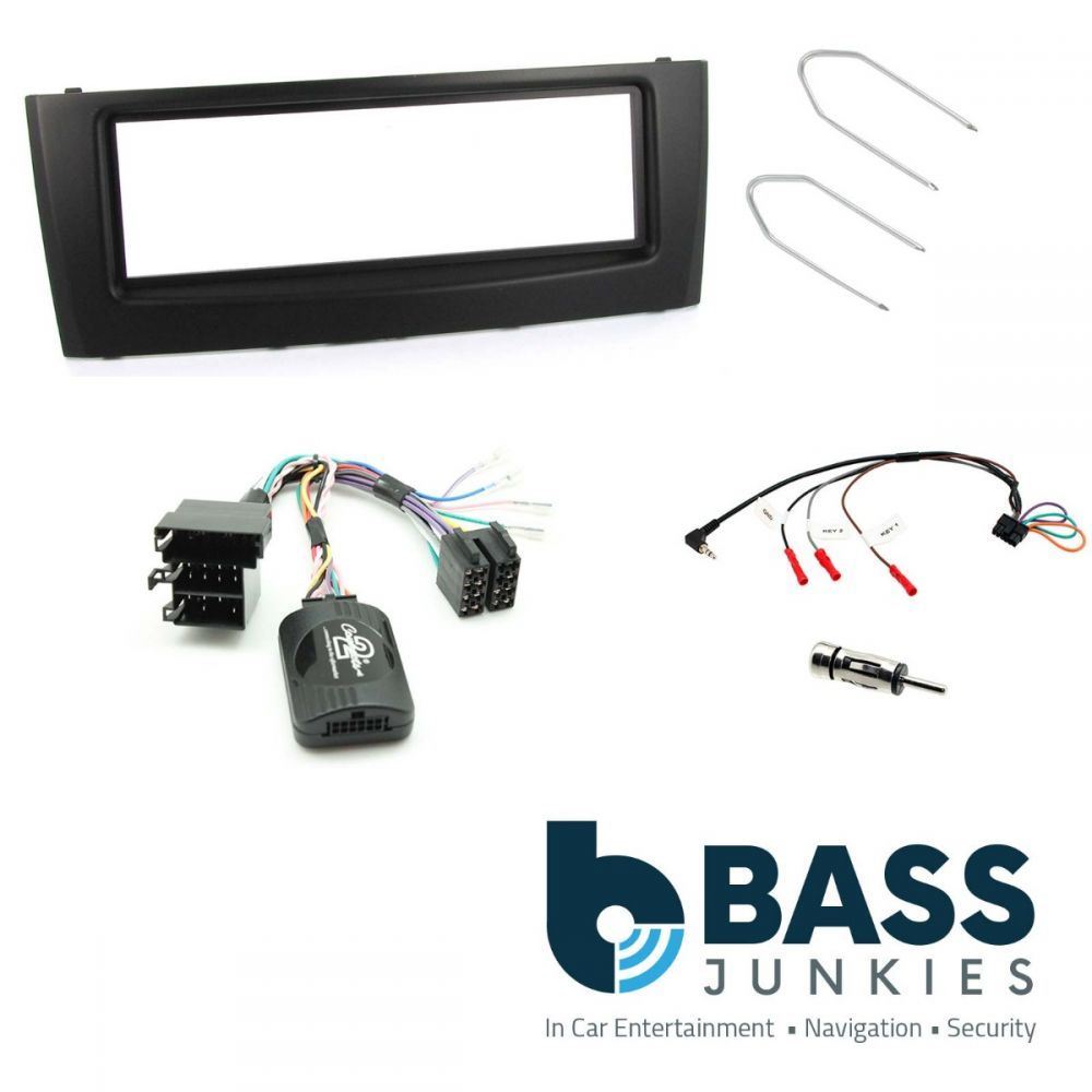 Connects2 CTKFT06 Fiat Grande Punto 2005 On Car Stereo Fascia Steering Wheel Interface Kit