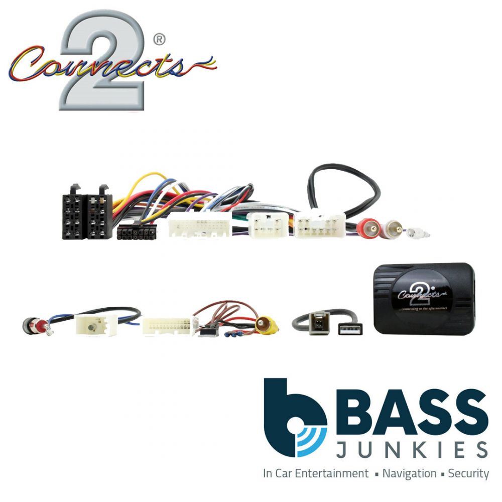 Connects 2 CTSTY015.2 - Toyoya Avensis, Corolla, RAV4, Yaris, Verso, Rush, Innova, Hilux, Fortuner, Auris Car Stereo Steering Wheel Stalk Control Interface