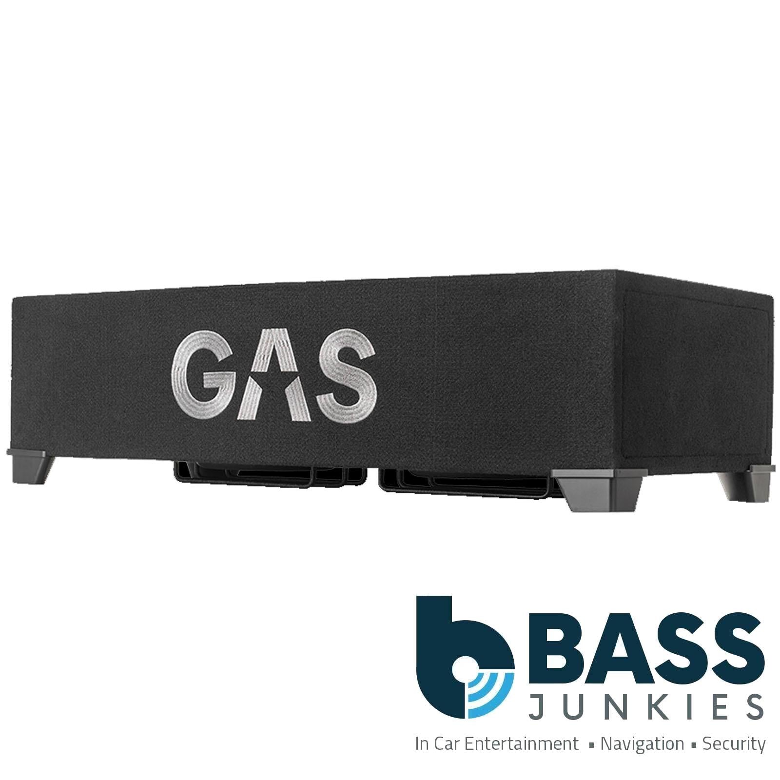 Gas MAD B1-28 - 2000 Watts 8 Inch 20cm Double Vented Enclosure Car Subwoofer