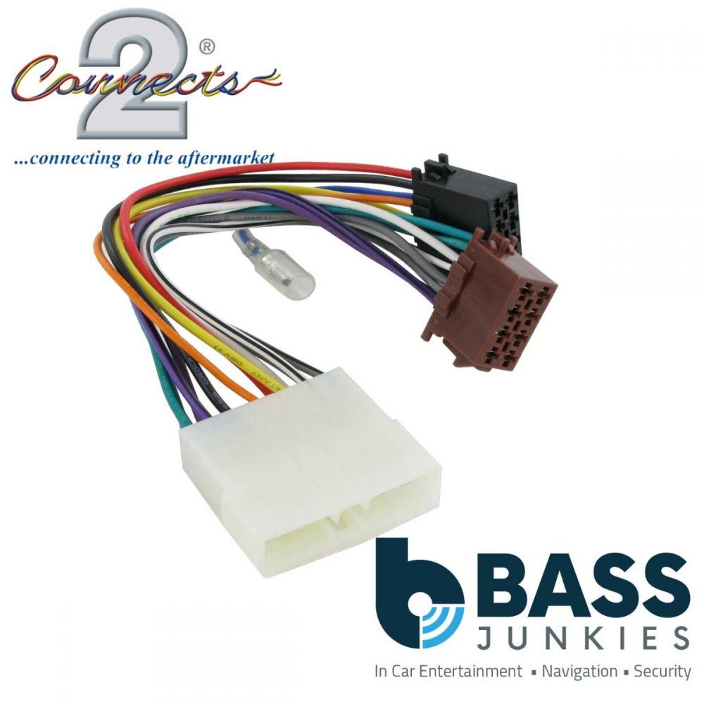 Connects2 CT20IS01 - Isuzu Trooper 1986 - 1990 Car Stereo Radio ISO Harness Adaptor Wiring lead
