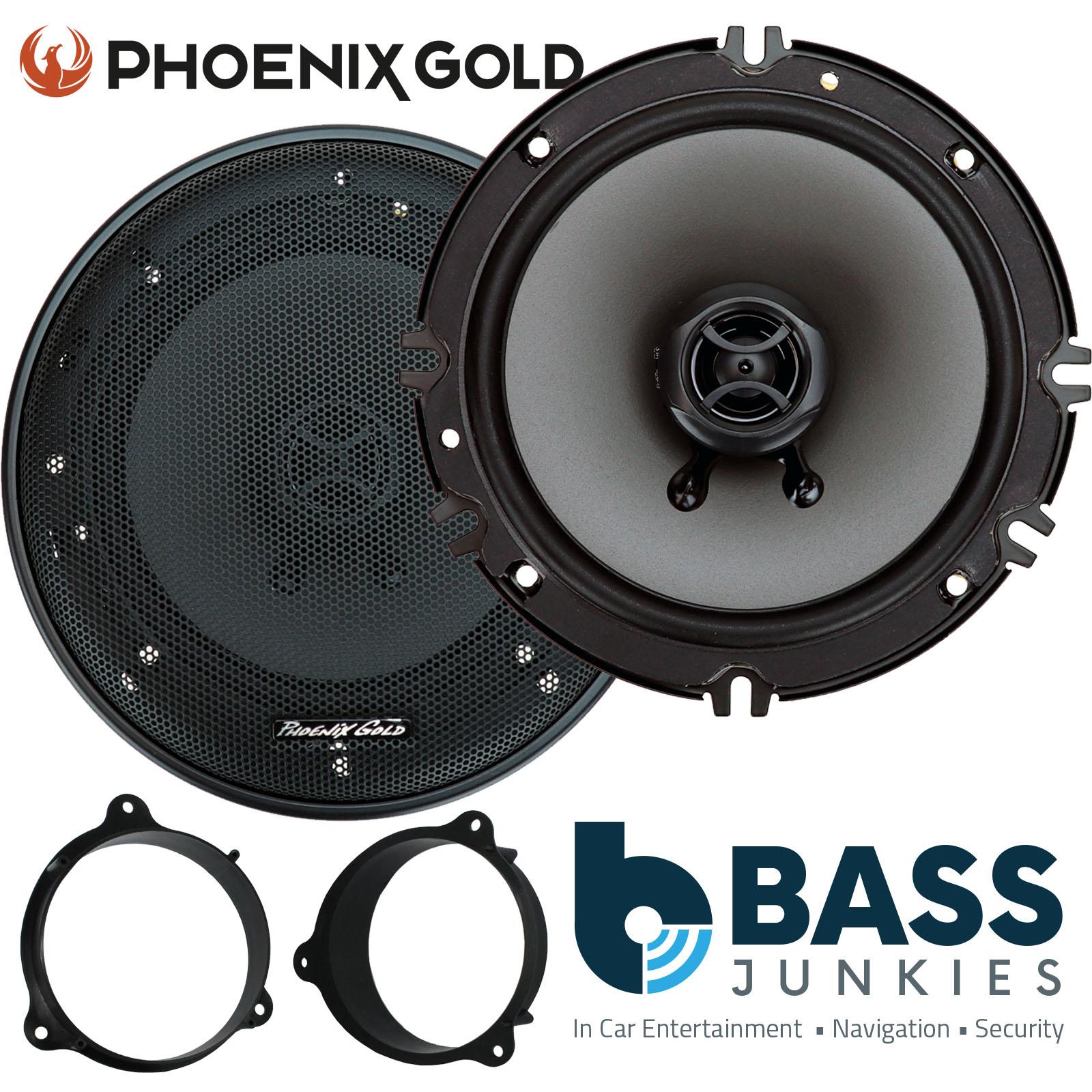 Phoenix Gold Z5CX 2-Way 130mm/13cm/5.25" Coaxial Speakers (Per Pair 280 Watts) Fits Mercedes Citan 2012-21