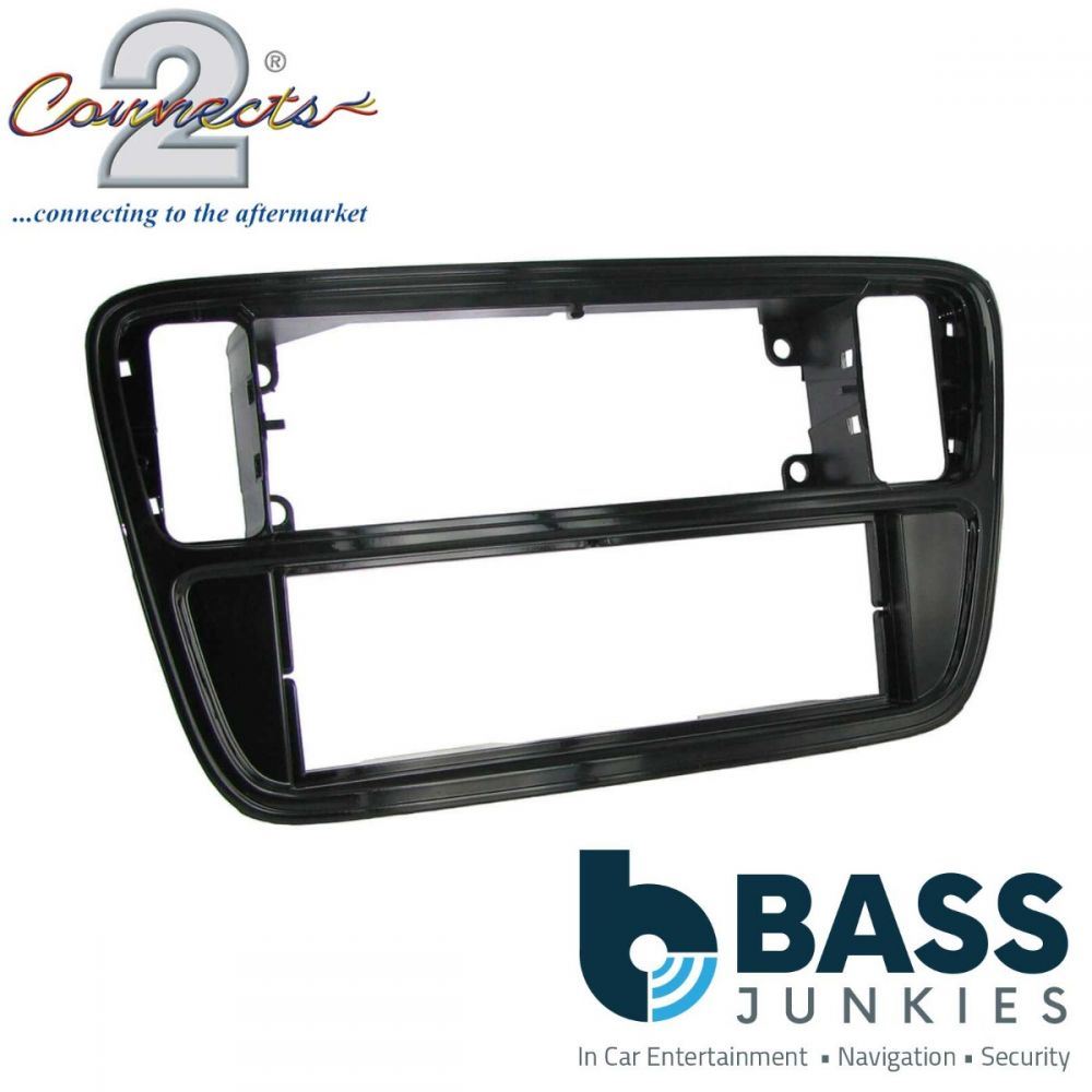CT24VW15 Stereo Single Din Fascia Facia Panel Plate Fits Volkswagen Up! 2012-17