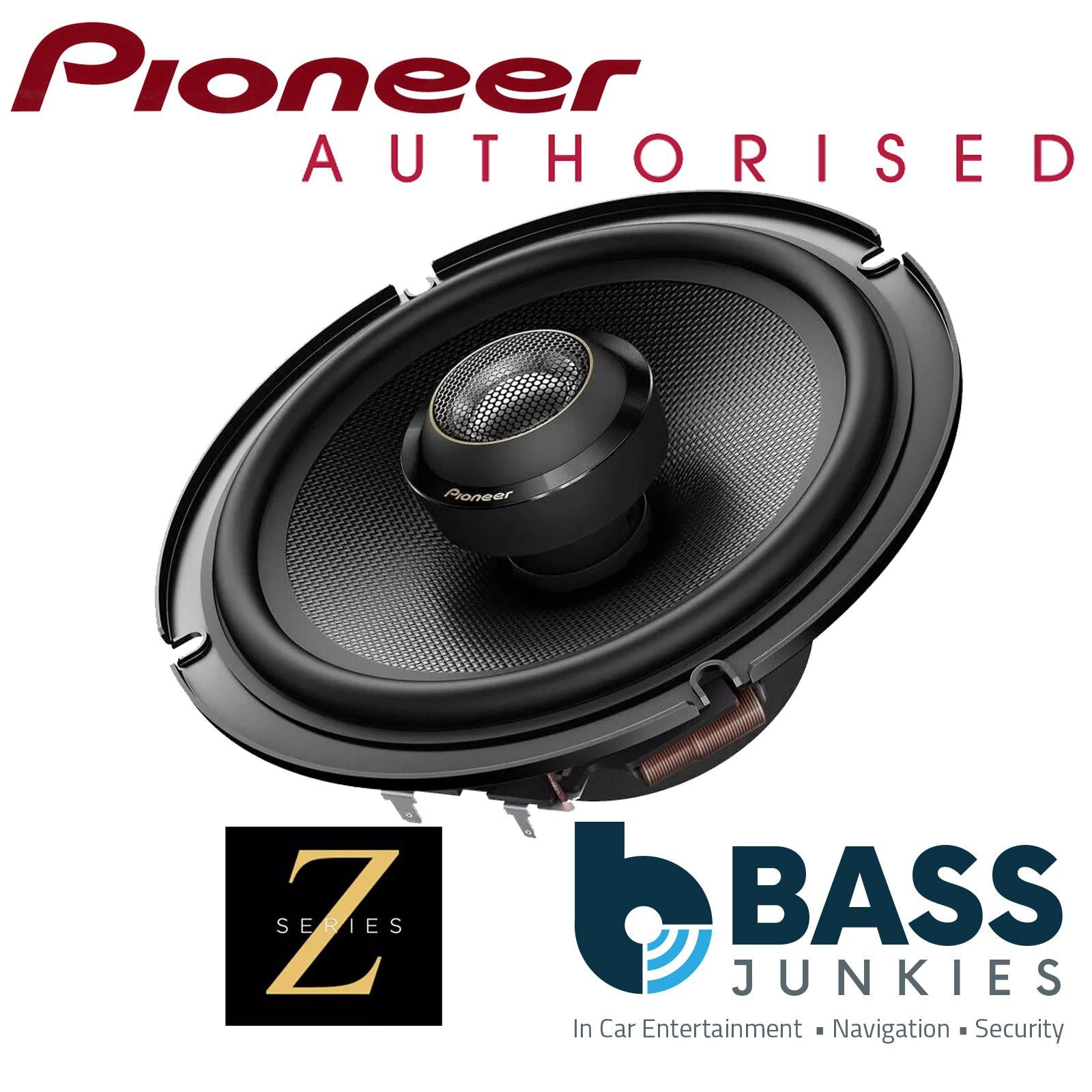Pioneer TS-Z65F - Z Series Hi Res 660 Watts 6.5" 2-Way Coaxial Car Door Speakers