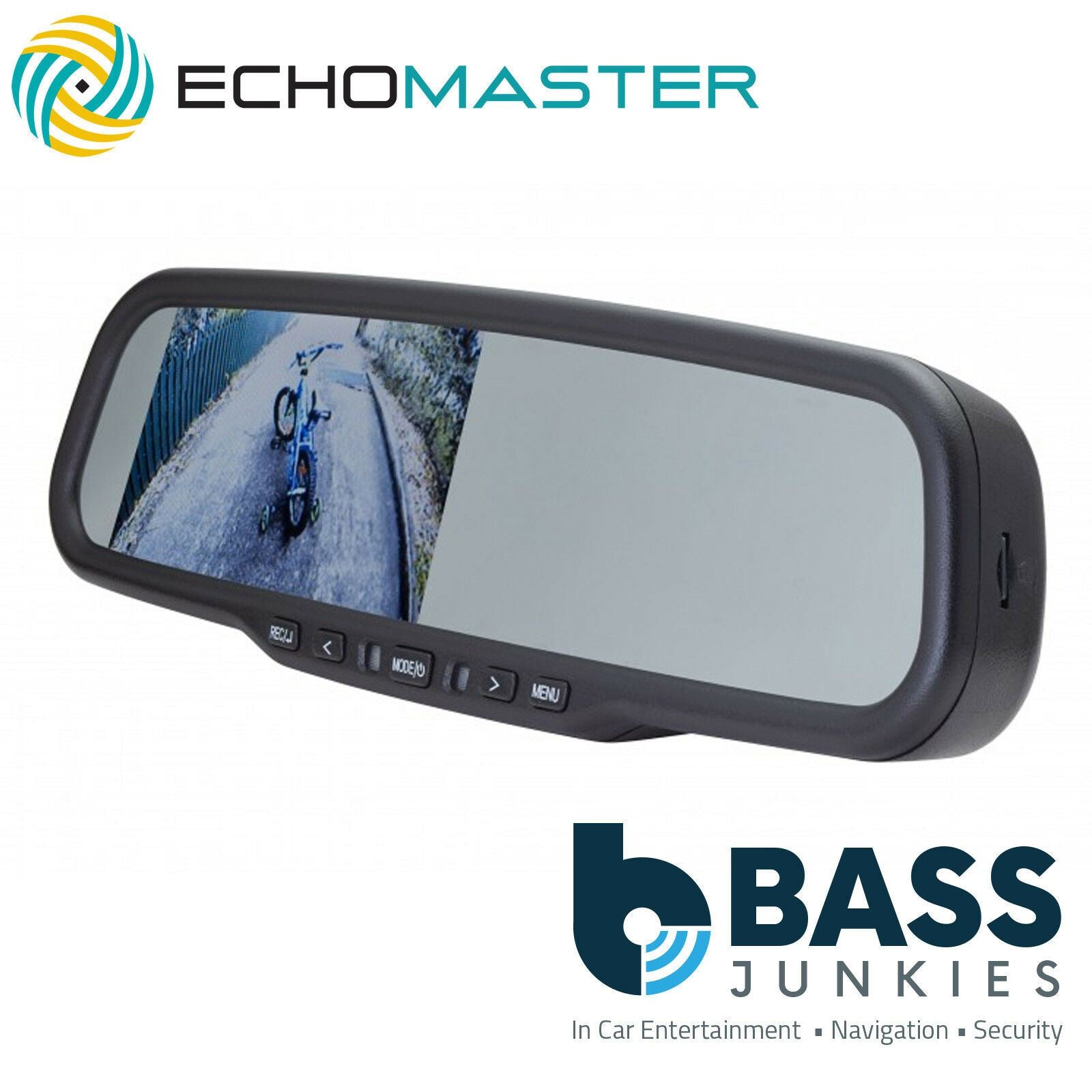Echomaster MM-4320-DVR - Car 4.3" Factory Mount Monitor with Built In DVR