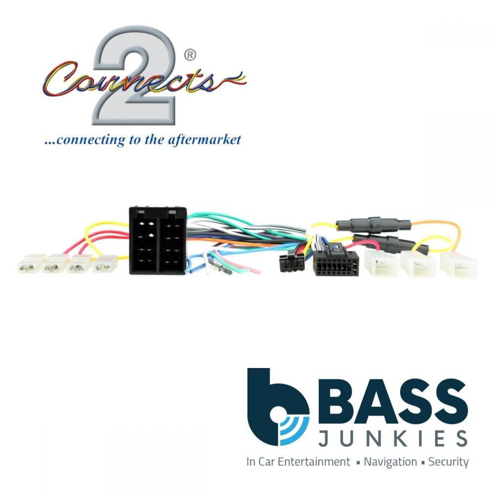 Connects2 CT21KW05 - Kenwood DNX Units Car Stereo Radio ISO Wiring Harness Lead Cable