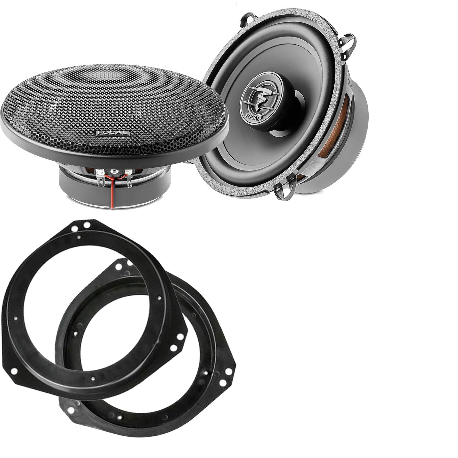 Focal Auditor ACX130 130mm/13cm/5.25" Car Coaxial Speakers (Pair Max 200 watts) Fits Vauxhall Corsa 1993-06 | Tigra 94-00 | Vivaro 01-14