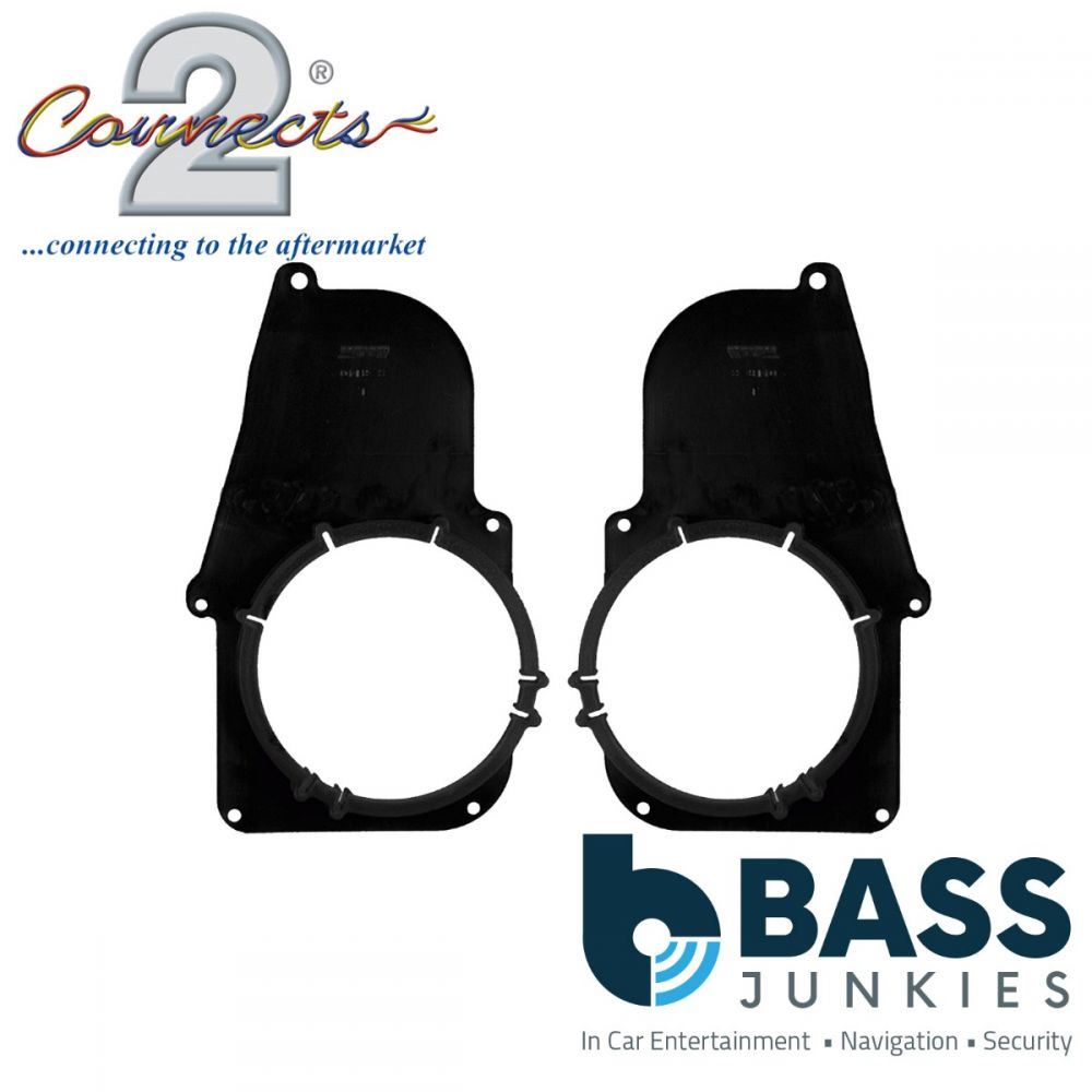 Connects2 CT25TY10 - Toyota Tacoma 1993 - 1997 150mm 6" Car Speaker Adapter Brackets