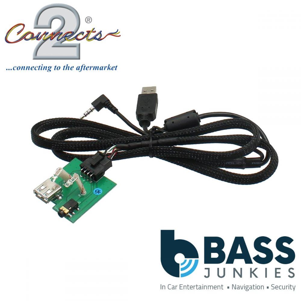 Connects2 CTHYUNDAIUSB.2 Hyundai i20 i40 ix20 ix35 and Other Models Car Stereo USB Retention Interface Cable Kit
