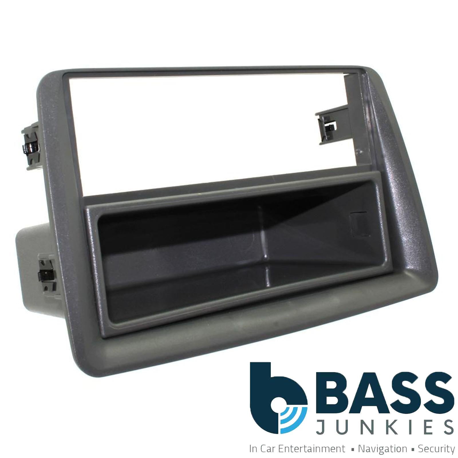 CT24FT06 Fiat Panda 2003-12 Car Stereo Radio Single Din Fascia Facia Panel Grey