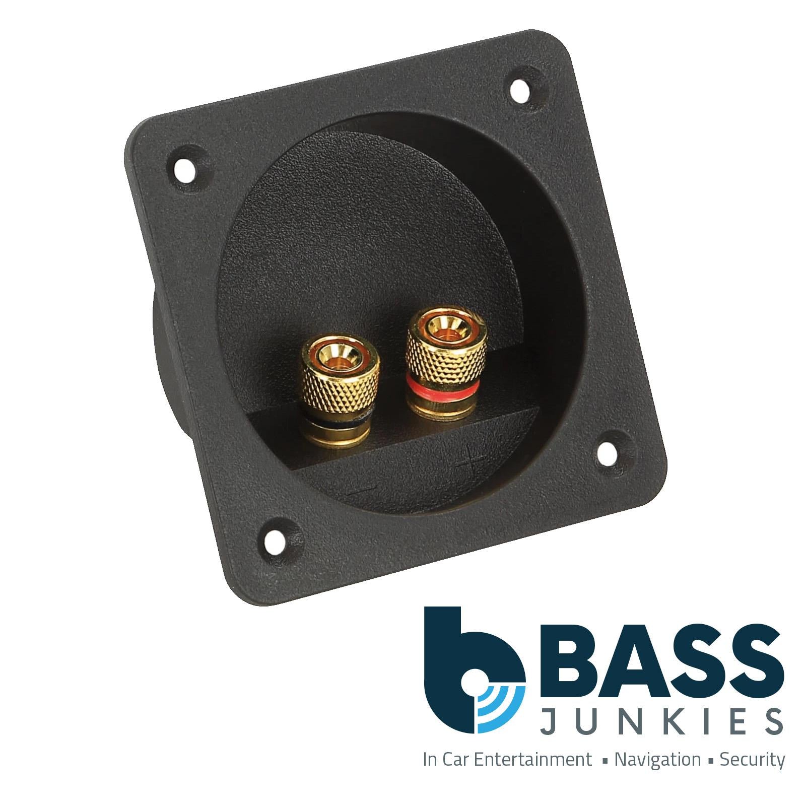 ACV 30.4060-00 - Car Home DJ Sub Subwoofer Bass Box Binding Post Terminal