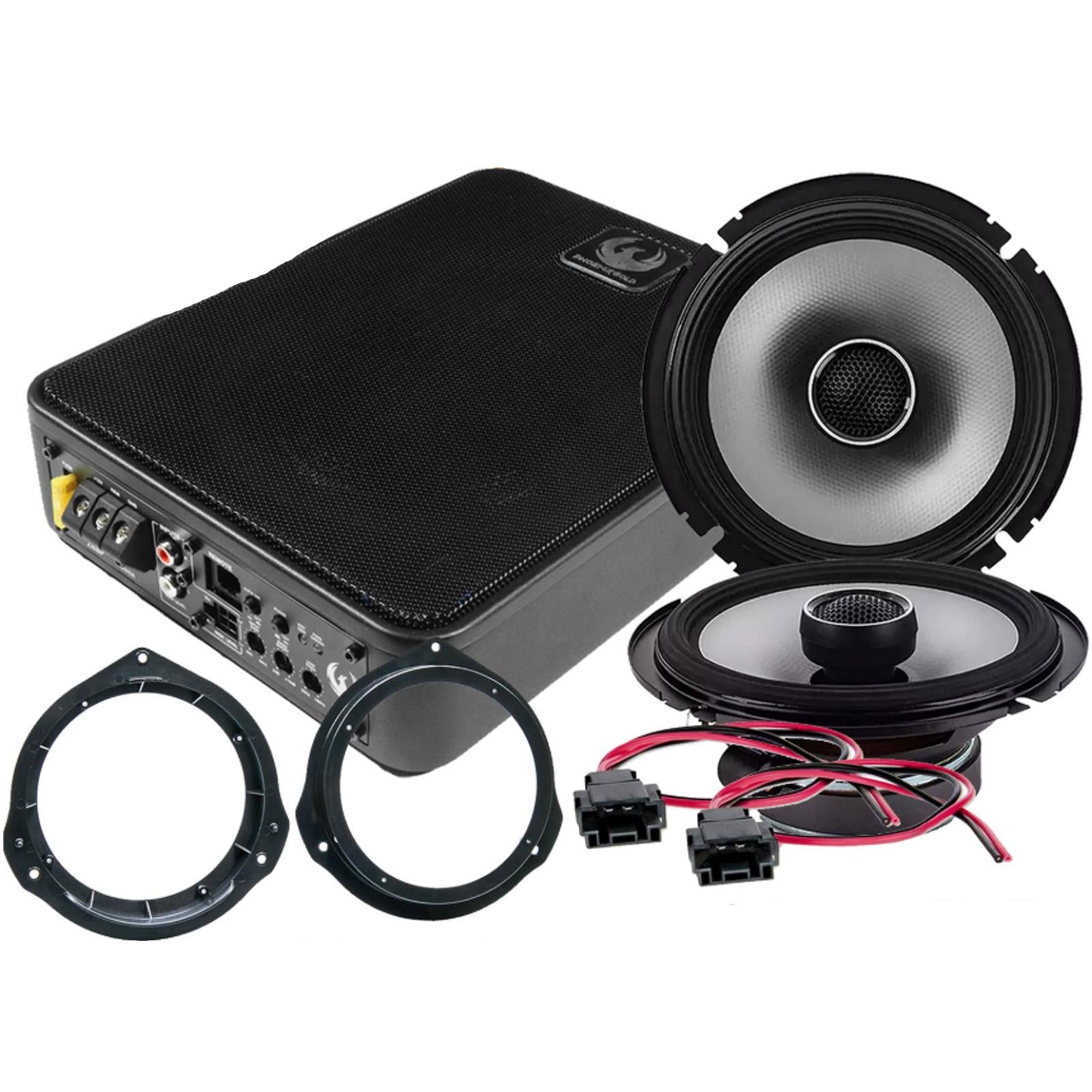 Mercedes Vito W447 Alpine PG Front Door Car Speakers & 600W Underseat Sub Kit