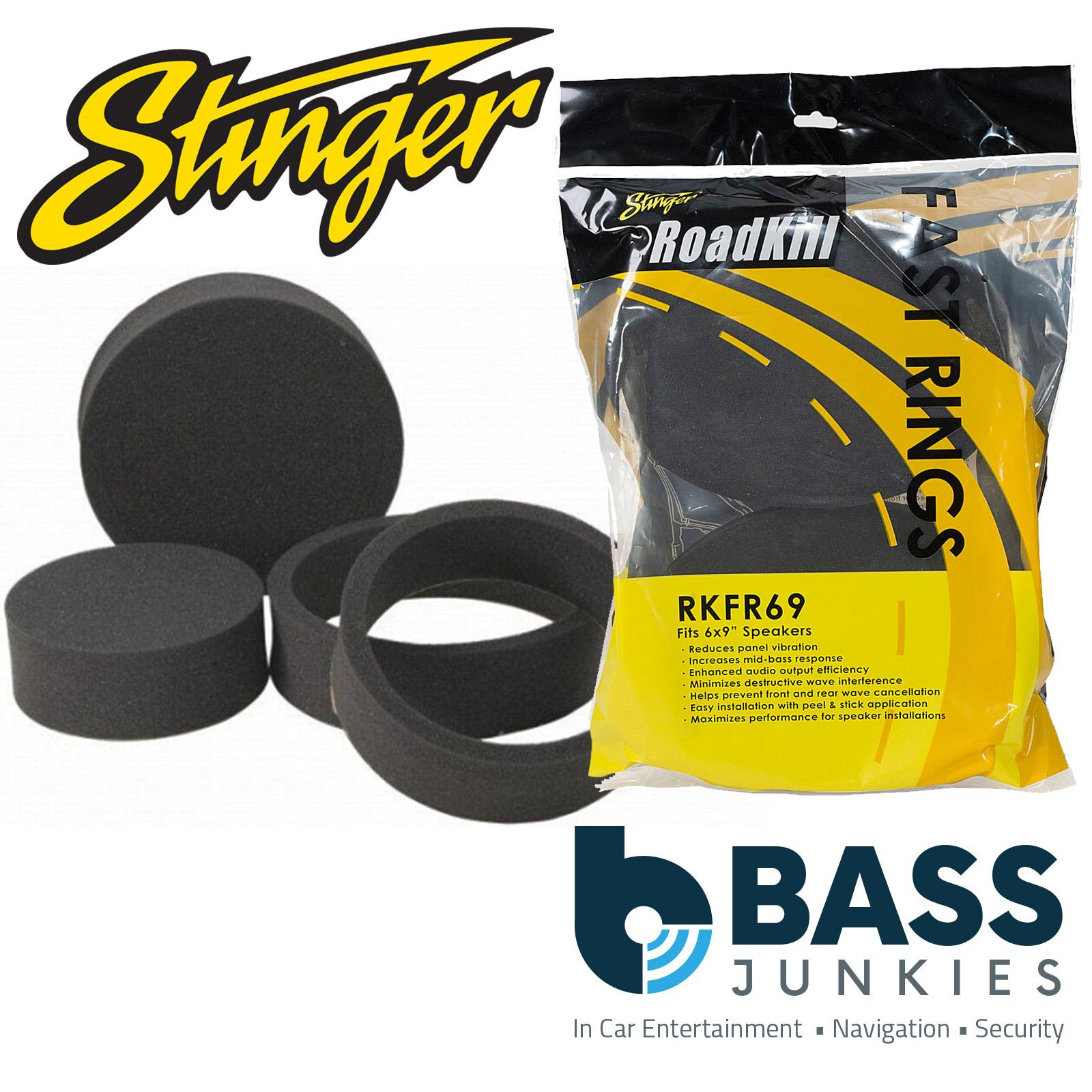 Stinger Roadkill RKFR69 Fast Rings 6x9" Speaker Foam Sound Absorber Kit