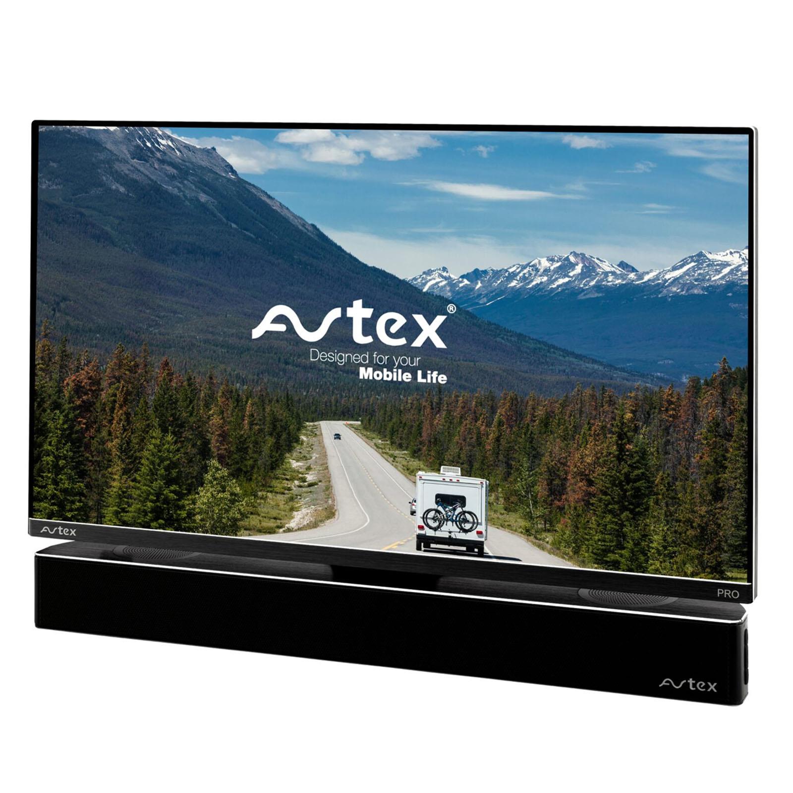 Avtex SB195BT - 12V/24V 2 x 10 Watts Caravan Motorhome Bluetooth TV Soundbar