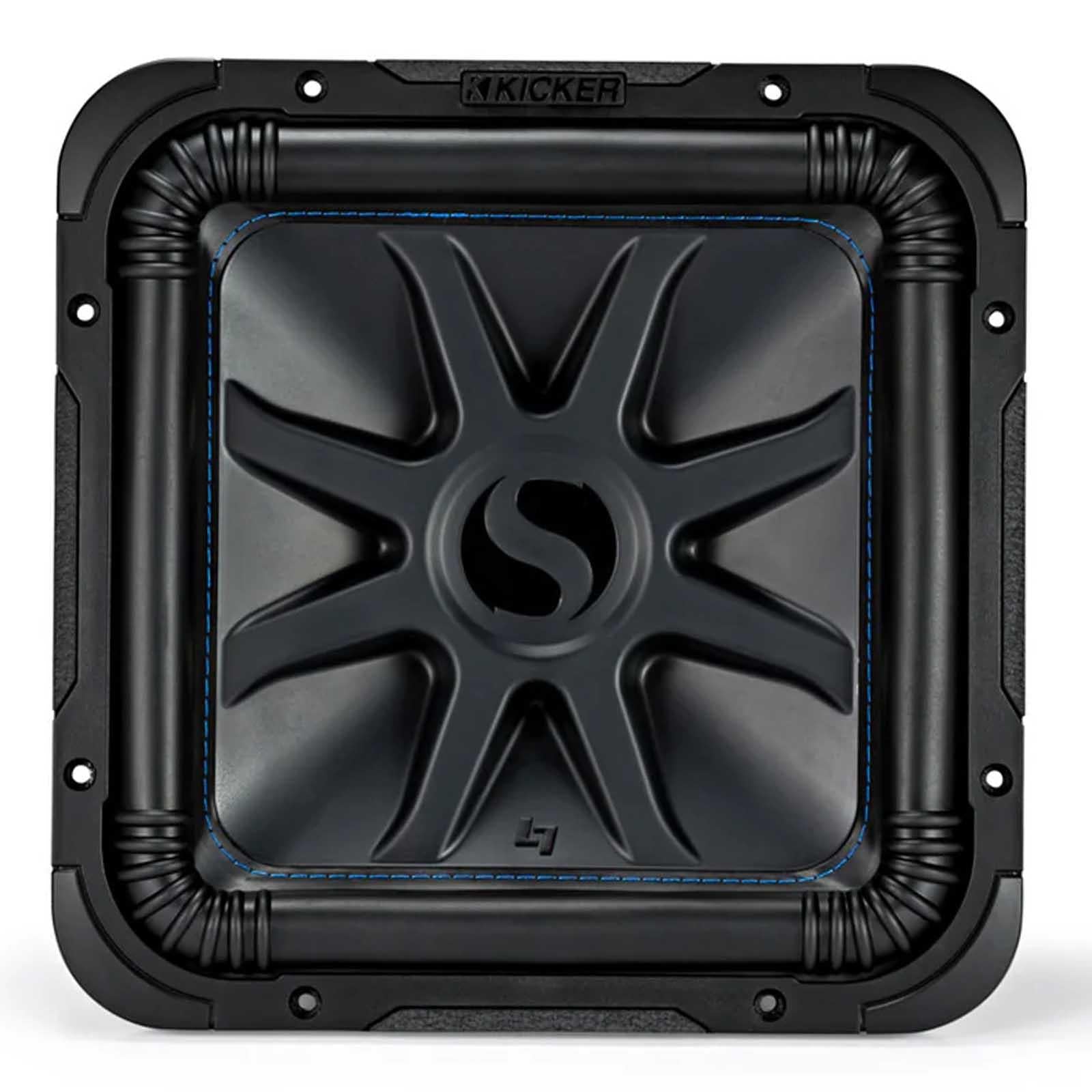 Kicker 44L7S152 - 2000 Watts 15" Solo-Baric L7S Square 2 Ohm Car Sub Subwoofer
