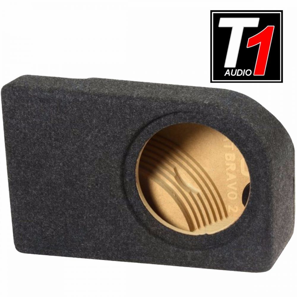 T1 Audio - Fiat Bravo 2007 To 2014 Left Arch Custom Fit 8" Car Sub Subwoofer Bass Box
