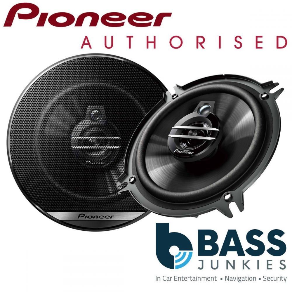 Pioneer TS-G1330F 500 Watts 5.25" Inch 13 cm 3 Way Car Door Dash Shelf Speakers