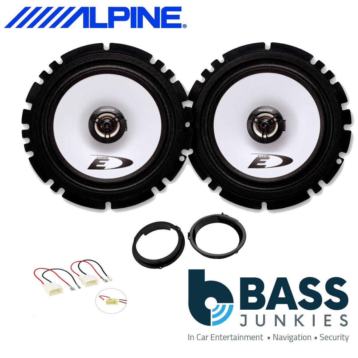 Ford Transit Custom (V710) 2024 440 Watts Alpine Front Door Car Speaker Upgrade Kit