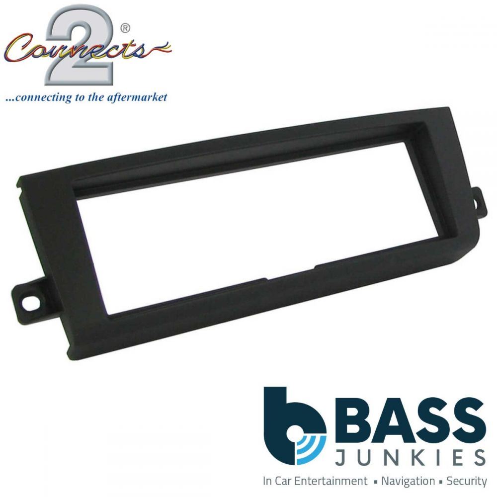 CT24RT16 Renault Koleos 2008 On Car Stereo Radio Single Din Fascia Panel (BLACK)