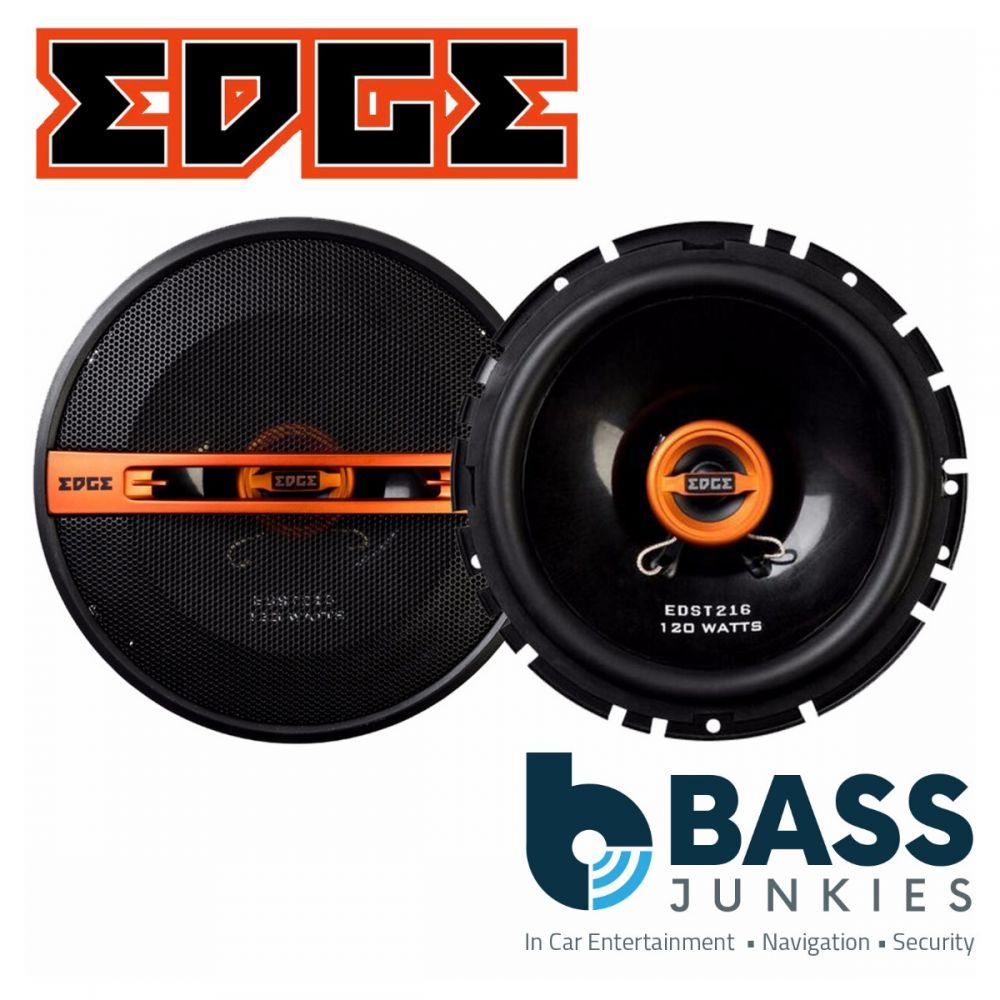 EDGE EDST216-E6 -16.5cm 6.5" 240 Watts 2-Way Coaxial Car Van Speakers