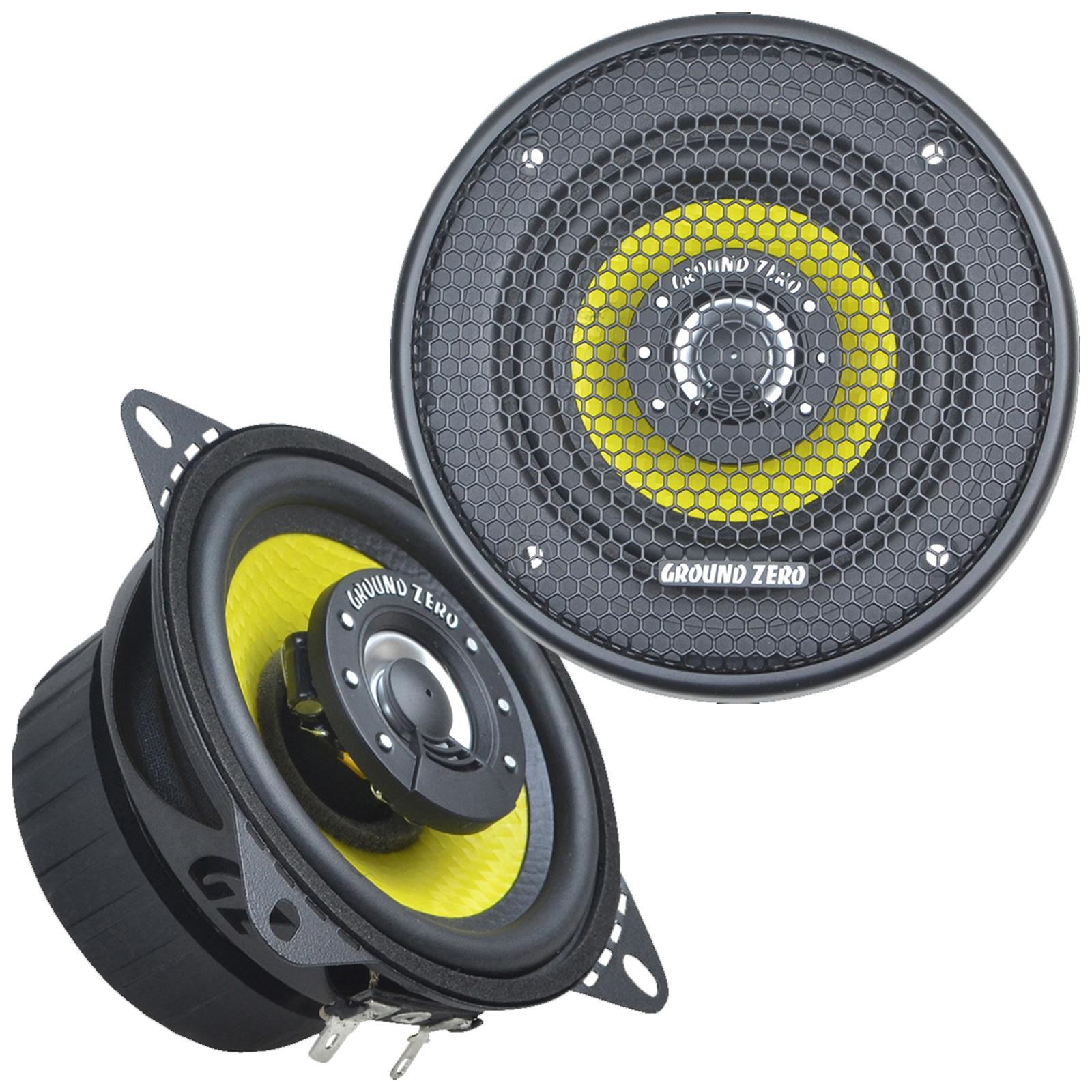 Ground Zero GZTF 4.0X - Titanium Series 4"Inch 10cm 200 Watts Car Door Speakers