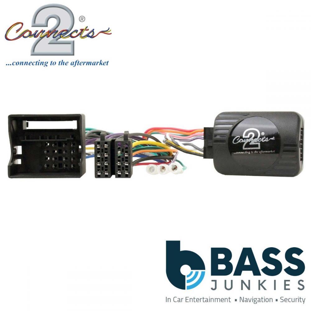 Connects2 CTSVW002.2 Volkswagen Passat Golf Polo Scirocco Car Stereo Radio Steering Wheel Interface Stalk Control