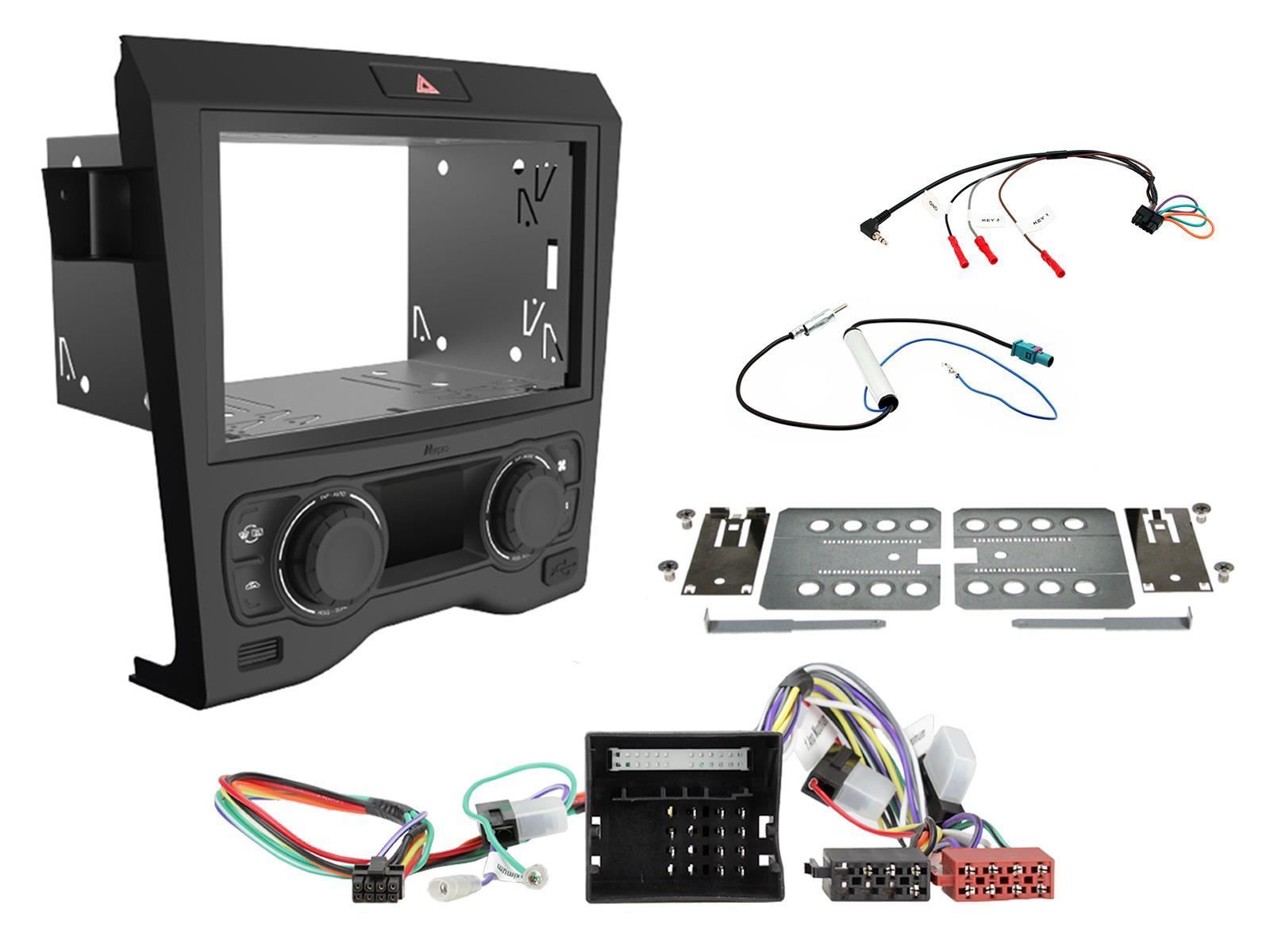 Connects2 Double Din Stereo fitting kit for Holden Commodore 2006-2011 Vehicle Specific Stereo Screen Steering Controls Fitting Kit