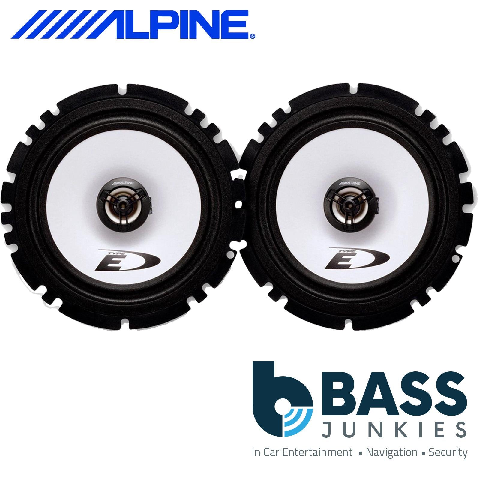 Alpine SXE-1725S - 6.5" 16cm 2 Way 440 Watts Car Van Coaxial 2 Way Door Speakers Pair