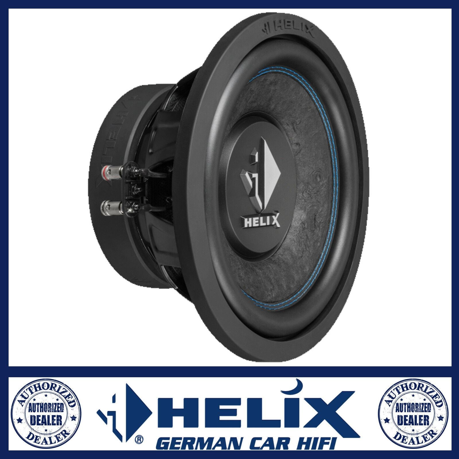Helix K 10W 10" Inch 600 Watts MAX Dual 2 Ohm Sub Subwoofer