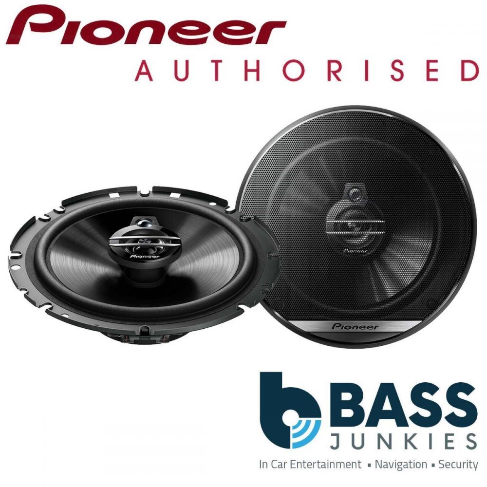 Pioneer TS-G1730F 600 Watts 6.5" Inch 17 cm 3 Way Car Door Dash Shelf Speakers
