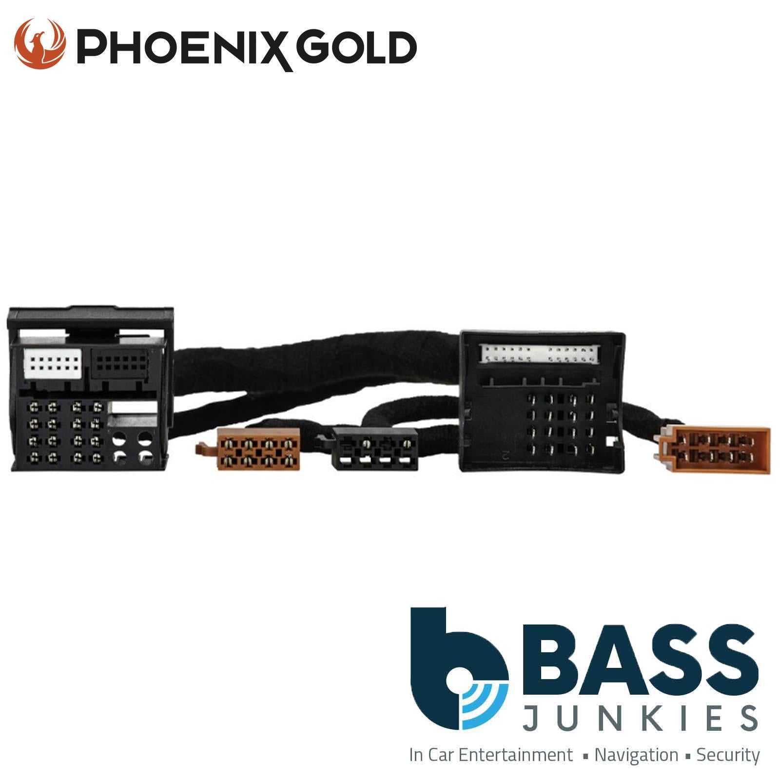 Phoenix Gold ZDT‑BMW2 – 6-Channel Active cable for BMW with basic Sound System