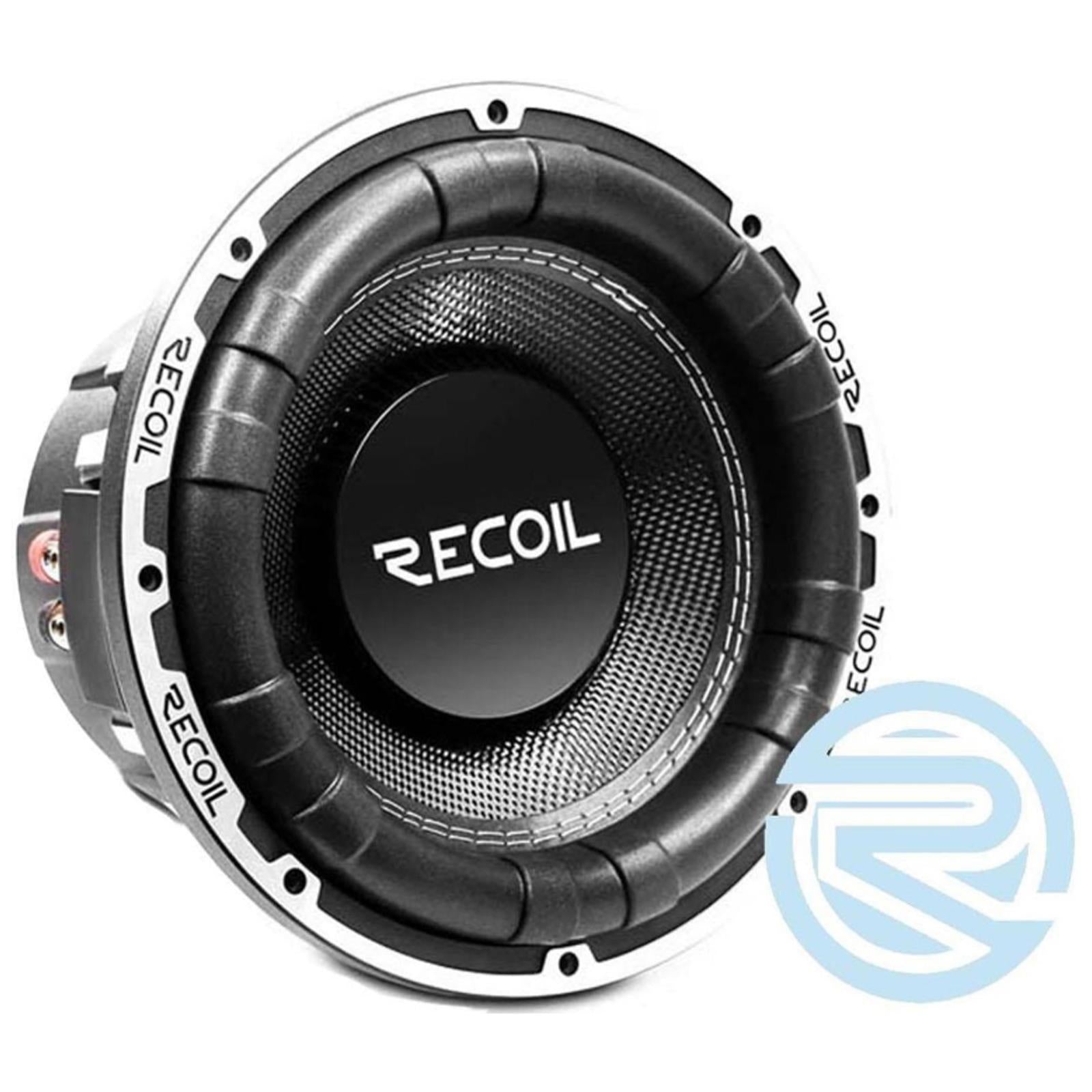 Recoil SW12D4 - 2000 Watts Peak 12" Inch 30cm Dual 4-Ohm Car Sub Subwoofer