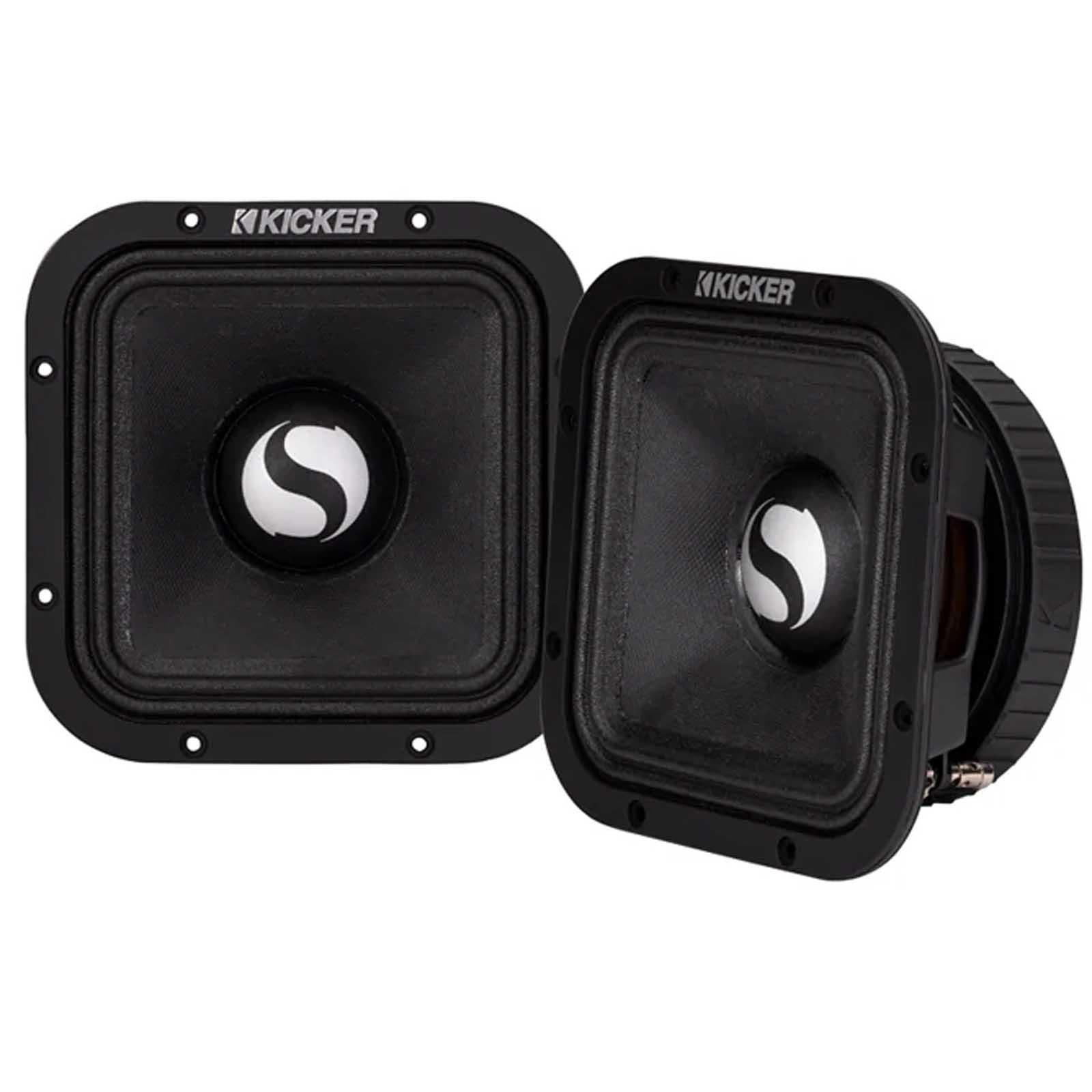 Kicker 49ST7MR4 - 7" 1000 Watts Street Series SPL Midrange Car Speakers Pair