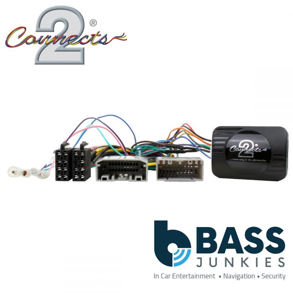 Connects 2 CTSJP00C - Jeep Compass, Commander, Grand-Cherokee, Patriot, Liberty, Wrangler Car Stereo Steering Wheel Stalk Control Interface