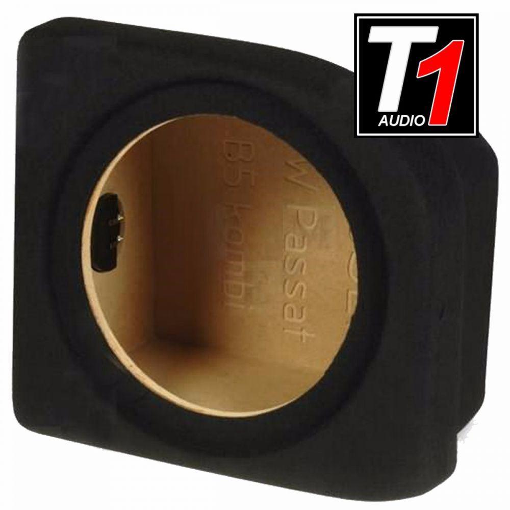 T1 Audio - VW Passat Kombi 1996 To 2005 Left Arch Custom Fit 10" Car Sub Subwoofer Bass Box