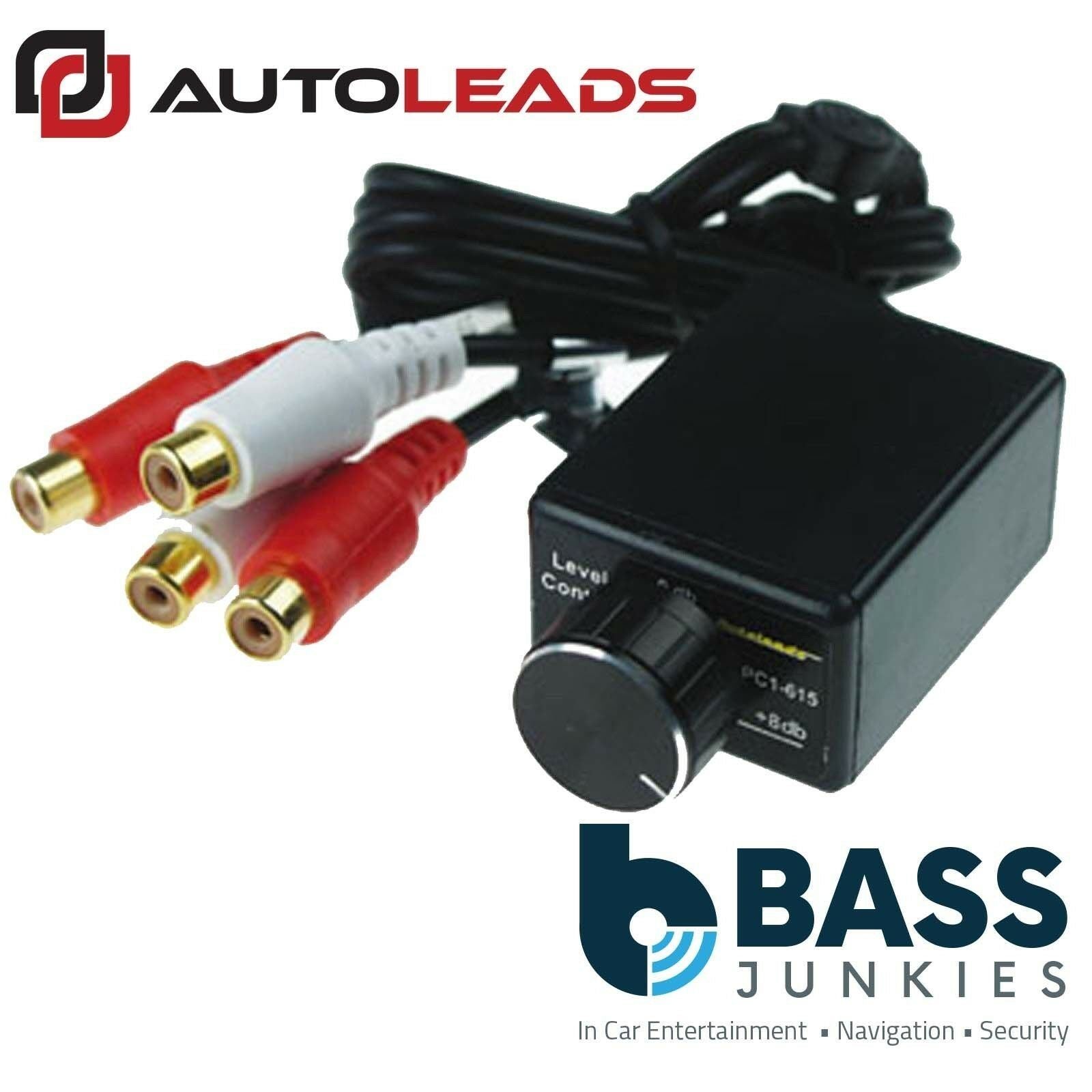 Autoleads PC1-615 Universal Car Stereo Amplifier Amp Bass Level Gain Controller
