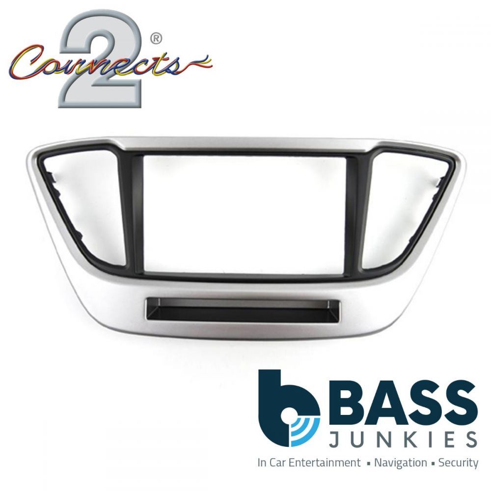Connects2 CT23HY57 Hyundai Accent Solaris Verna Car Stereo Double Din Fascia Panel