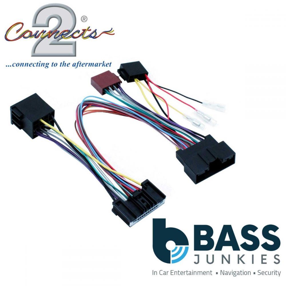 Connects2 CT10FD09 - Ford Fiesta Focus Transit C-MAX & More Parrot SOT T-Harness Cable Wiring lead