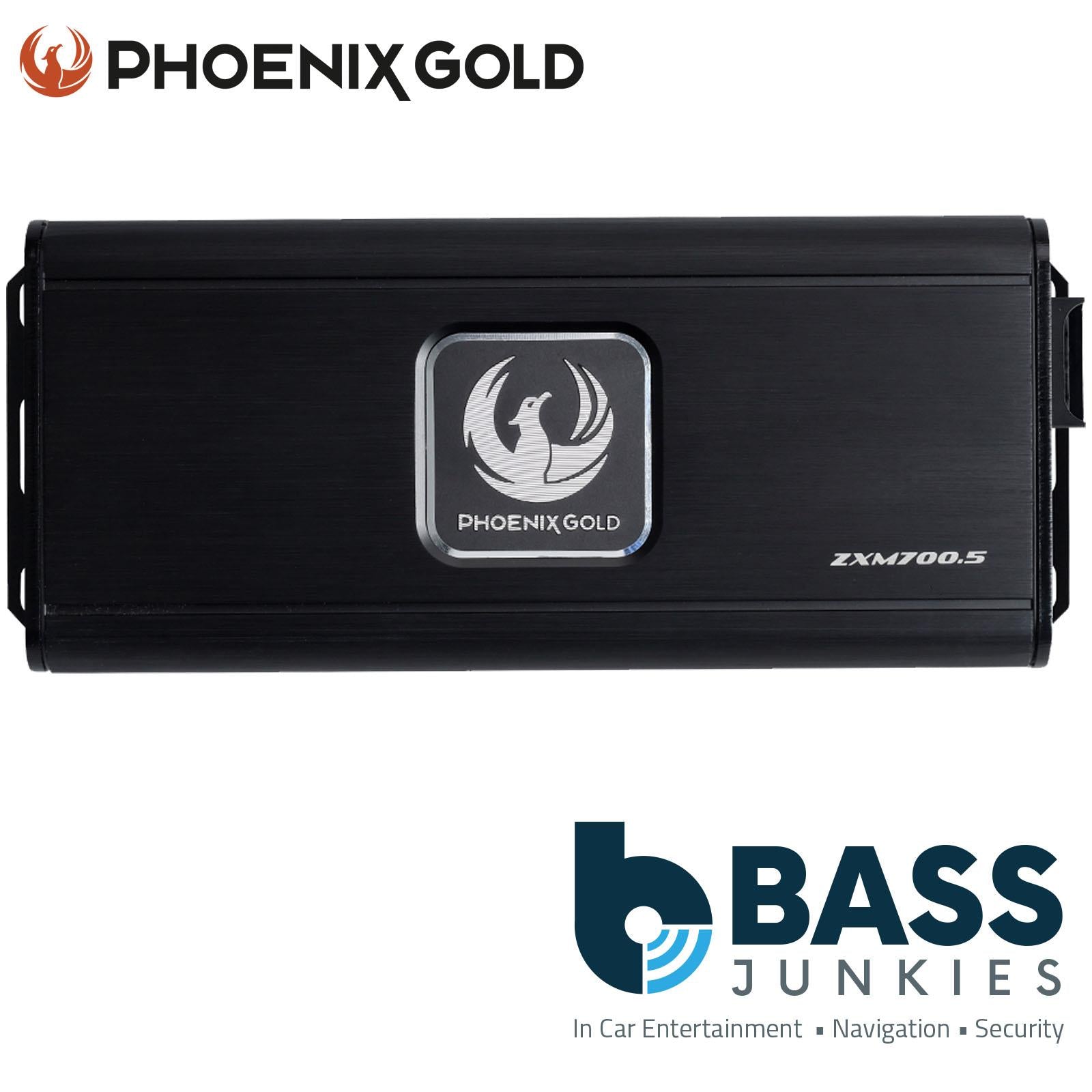 Phoenix Gold ZXM700.5 Amp ZX Series 5 Channel Class D Mini Amplifier