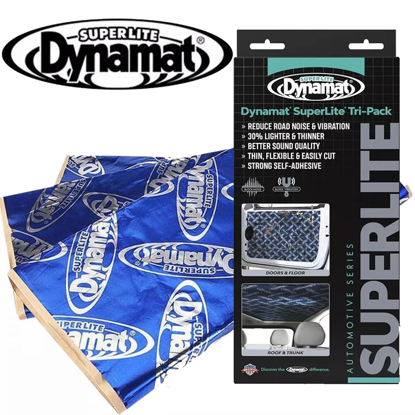Dynamat DYN10612 - Superlite Tri-Pack 12sq.ft 18" x 32" x 3 Sheets Car Sound Deadening Mat