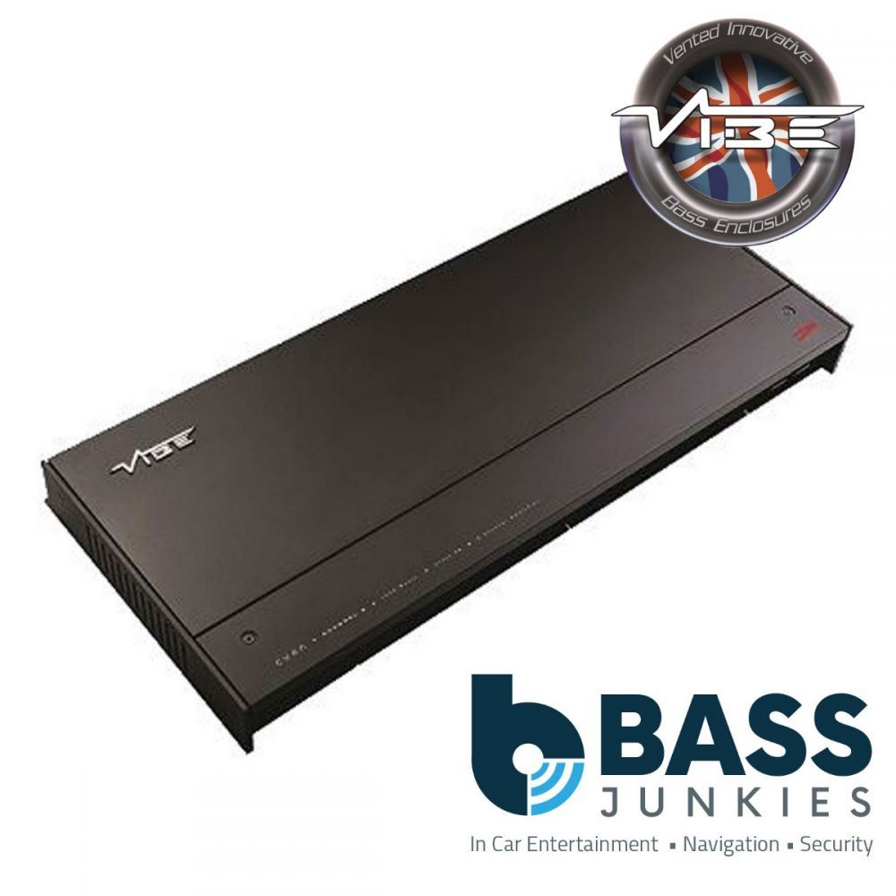 Vibe CVEN 6 Channel Class AB In Car Audio System Stereo Bass Sound Amplifier