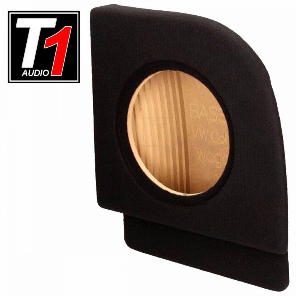 T1 Audio - VW Golf VI Wagon 2008 To 2013 Right Arch Custom Fit 10" Car Sub Subwoofer Bass Box